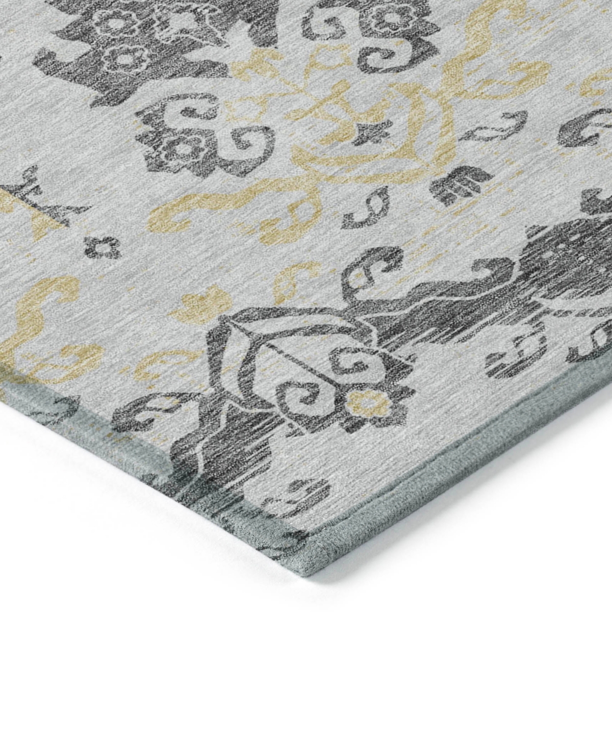Addison Chantille Acn759 8'x10' Area Rug In Charcoal