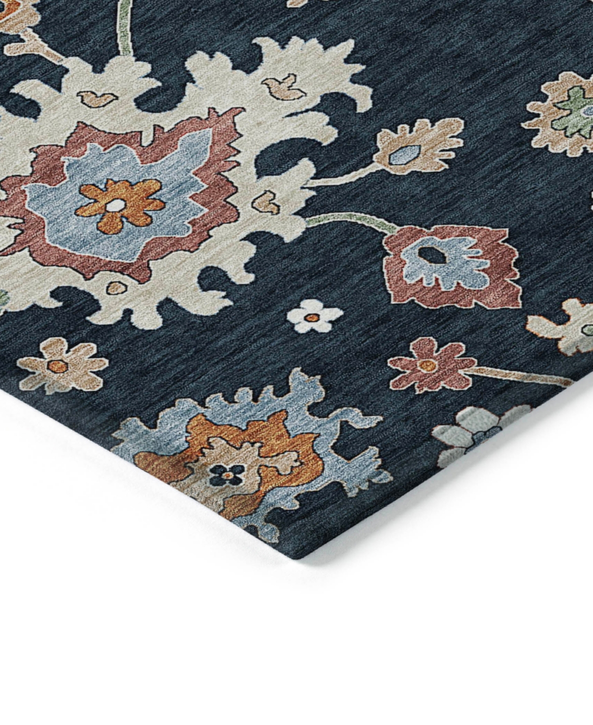 Addison Chantille Machine Washable Acn753 9'x12' Area Rug In Black