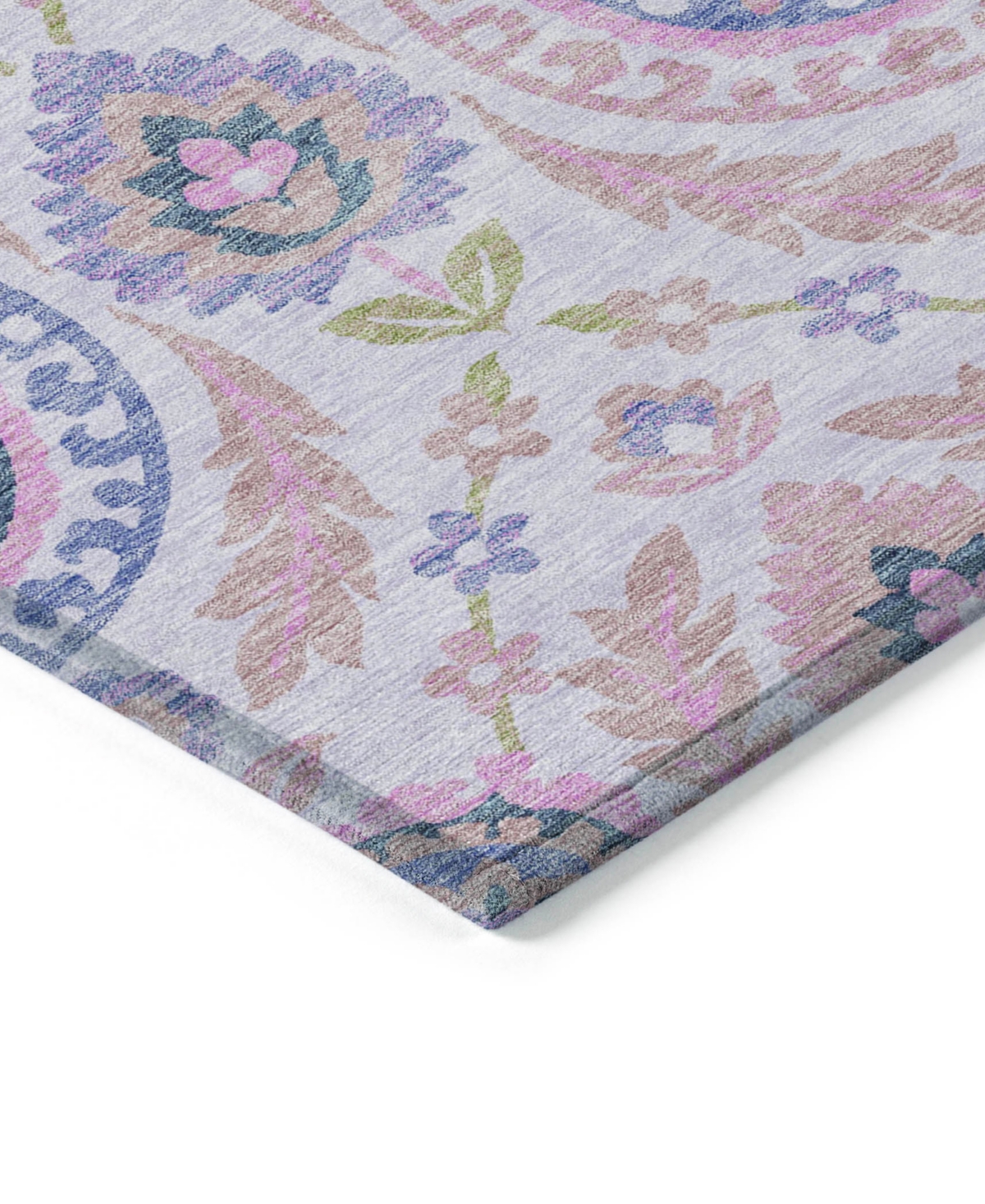 Addison Chantille Acn751 8'x10' Area Rug In Rose