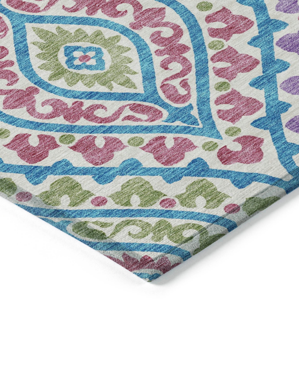 Addison Chantille Acn761 5'x7'6" Area Rug In White