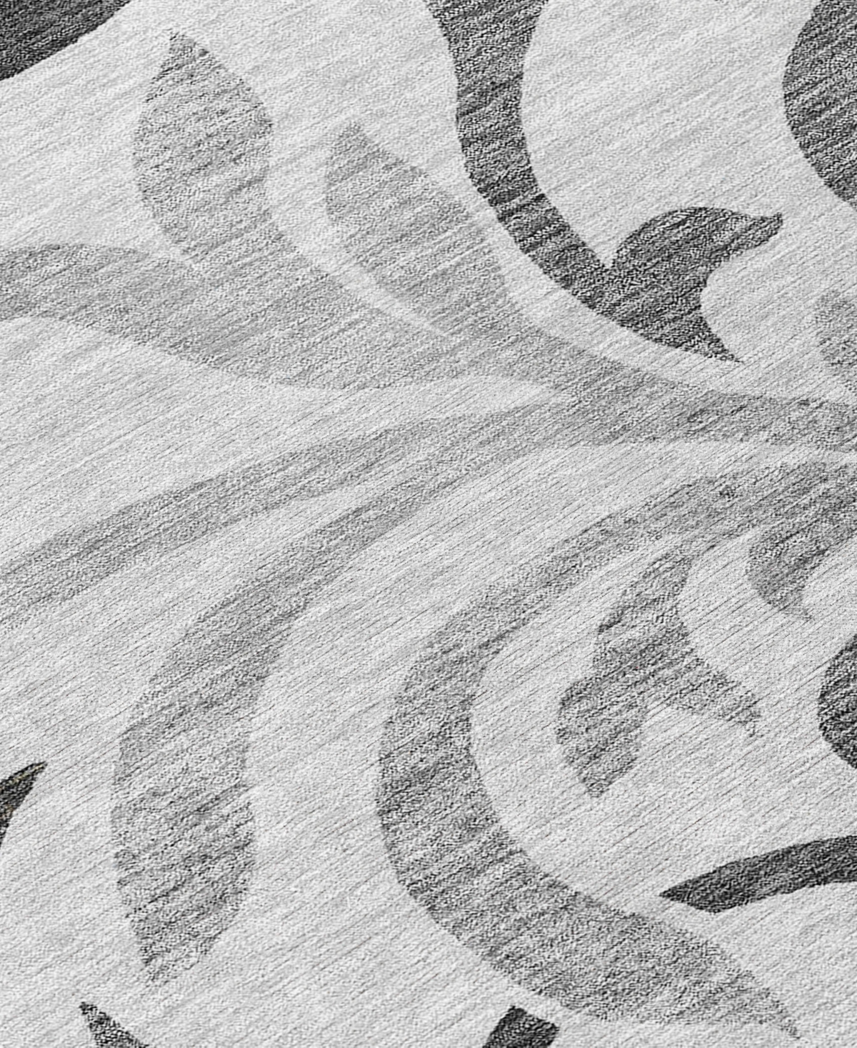 Addison Chantille Machine Washable Acn764 9'x12' Area Rug In Gray