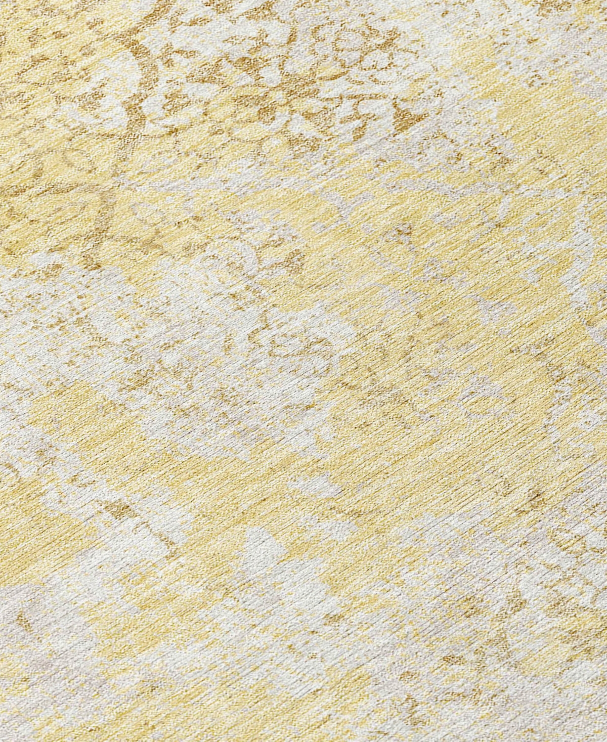 Addison Chantille Machine Washable Acn769 8'x10' Area Rug In Gold