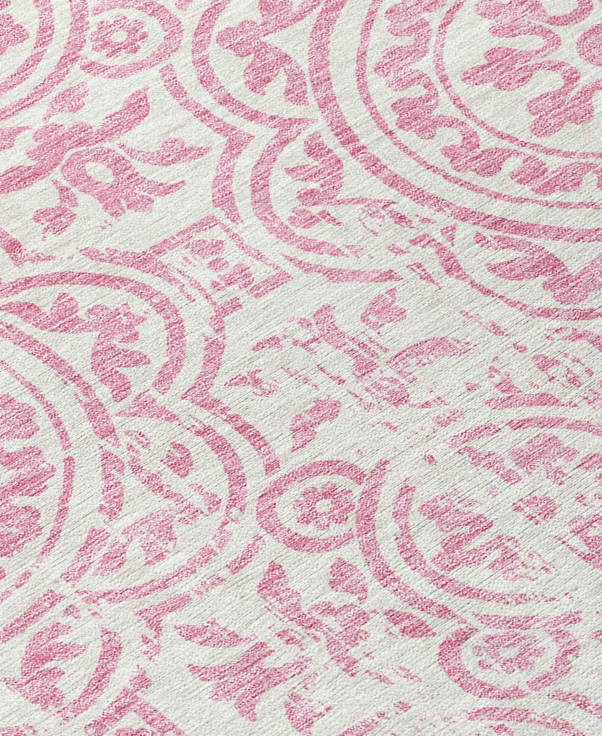 Addison Chantille Acn758 8'x10' Area Rug In Pink