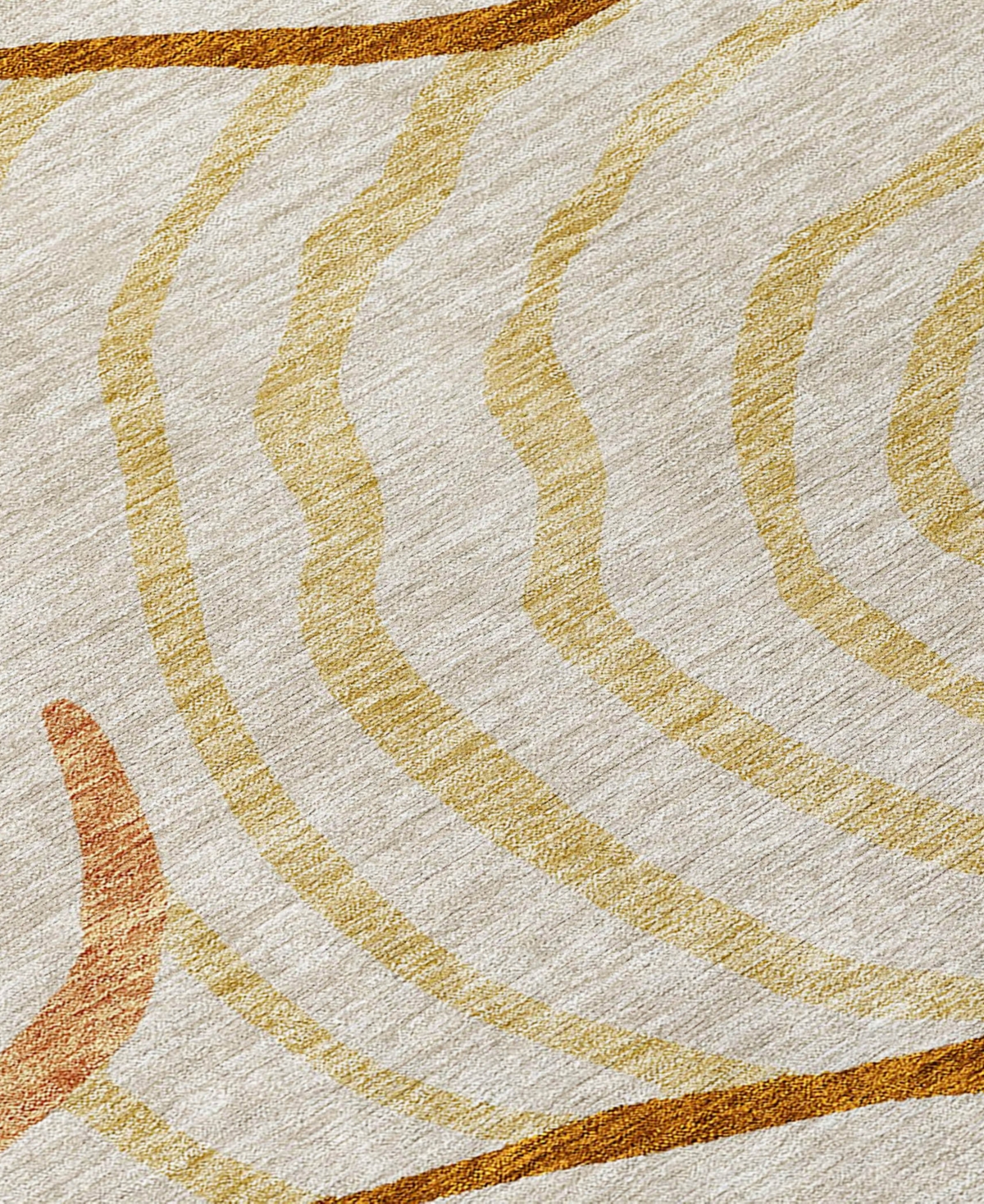 Addison Chantille Acn765 5'x7'6" Area Rug In Terracotta