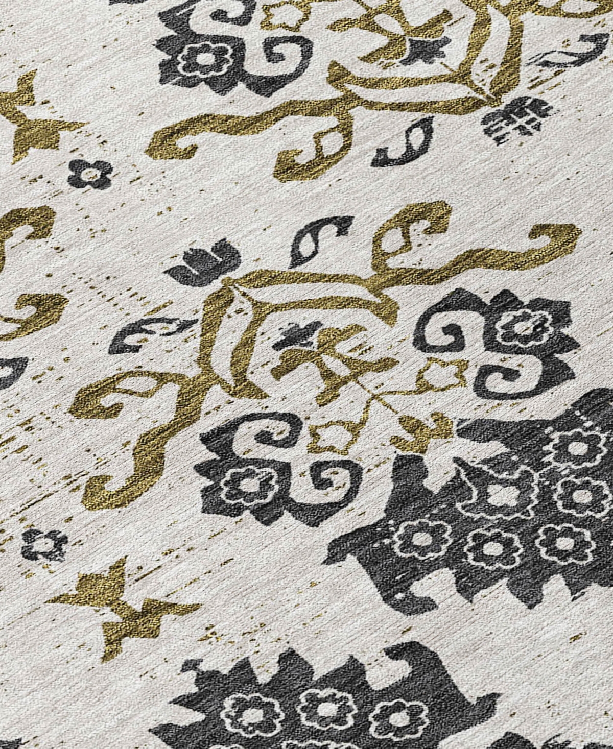 Addison Chantille Acn759 5'x7'6" Area Rug In Black