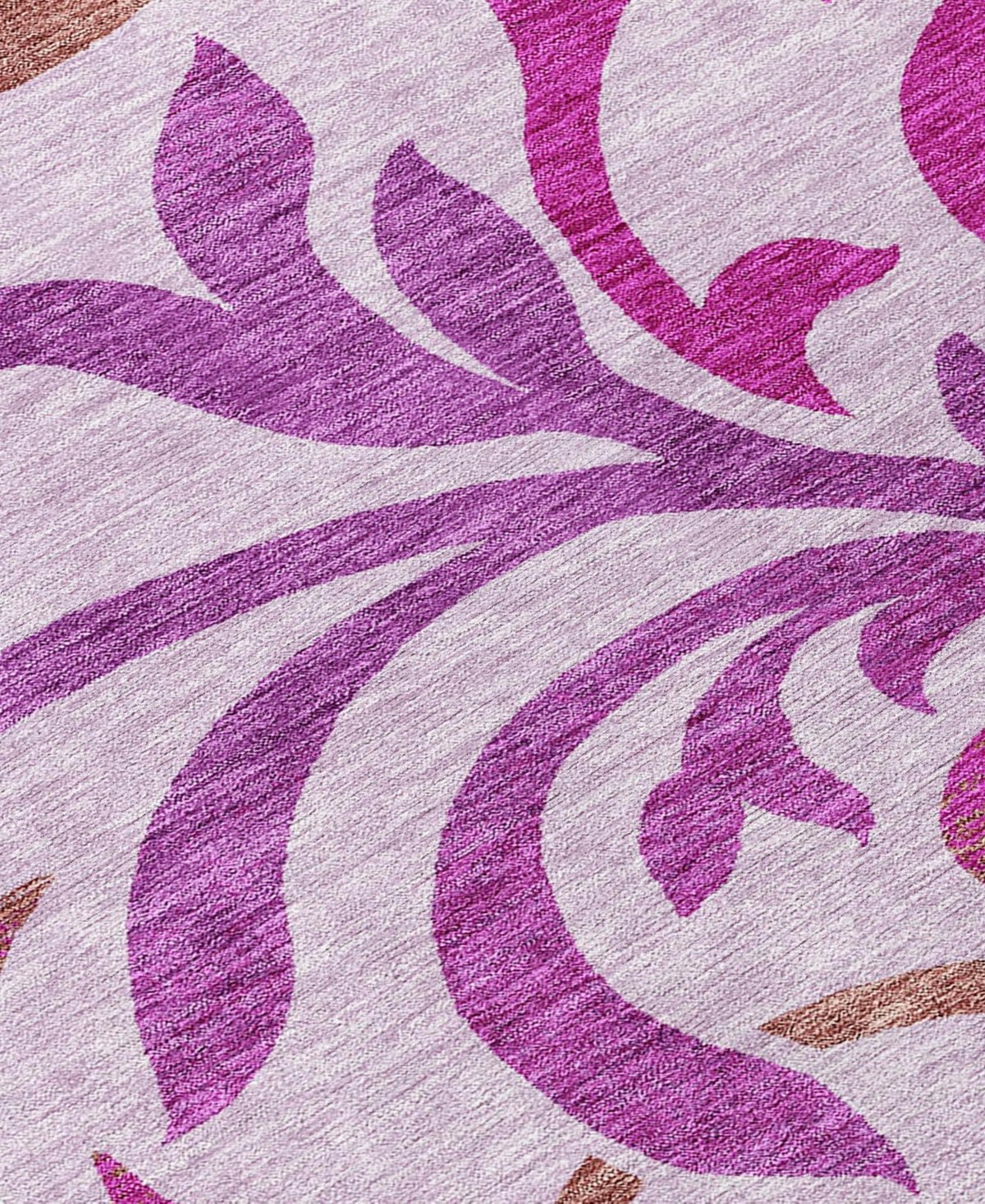 Addison Chantille Acn764 3'x5' Area Rug In Lavender