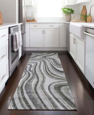 Chantille Machine Washable ACN756 2'3"x7'6" Runner Area Rug