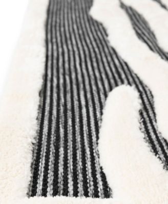 Prismatic Lines 2'7"x8' Runner Area Rug