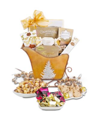 Alder Creek Gift Baskets Sweet Sleigh Rides Gift Basket, 8 Piece - Macy's