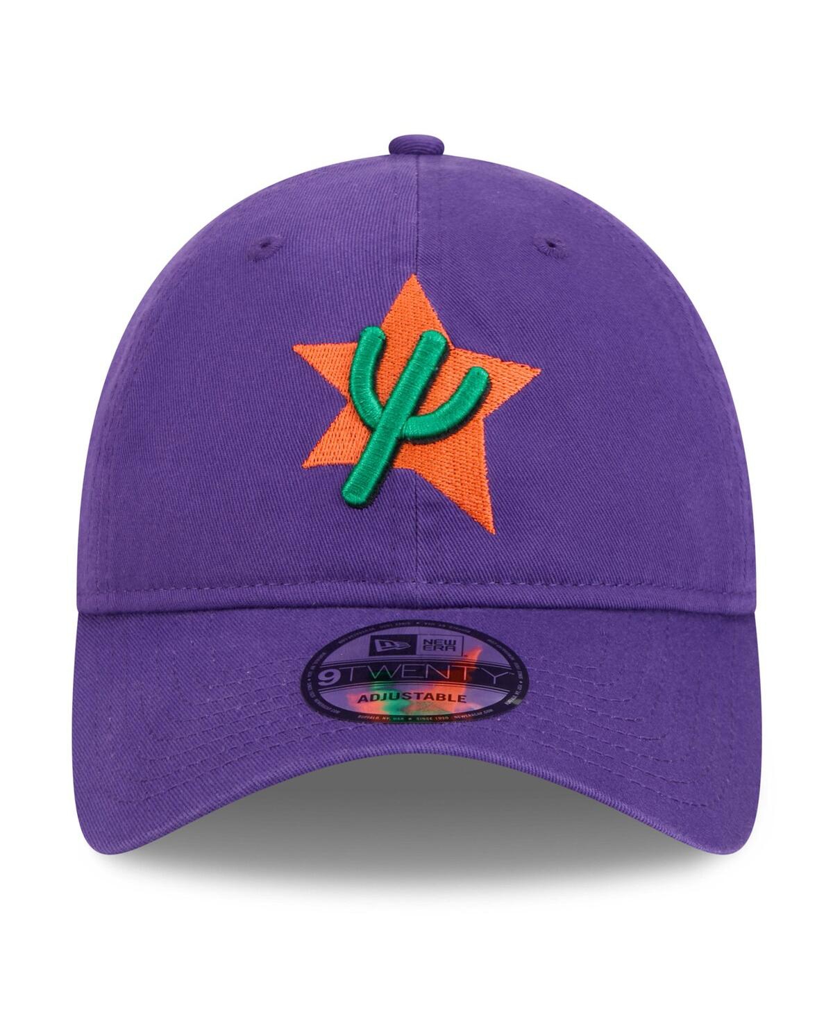 New Era Men's Purple Phoenix Suns 2024/25 City Edition 9twenty Adjustable Hat In Purple