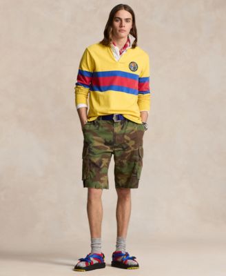 Men's 10.5" Relaxed Fit Camouflage Cotton Cargo Shorts