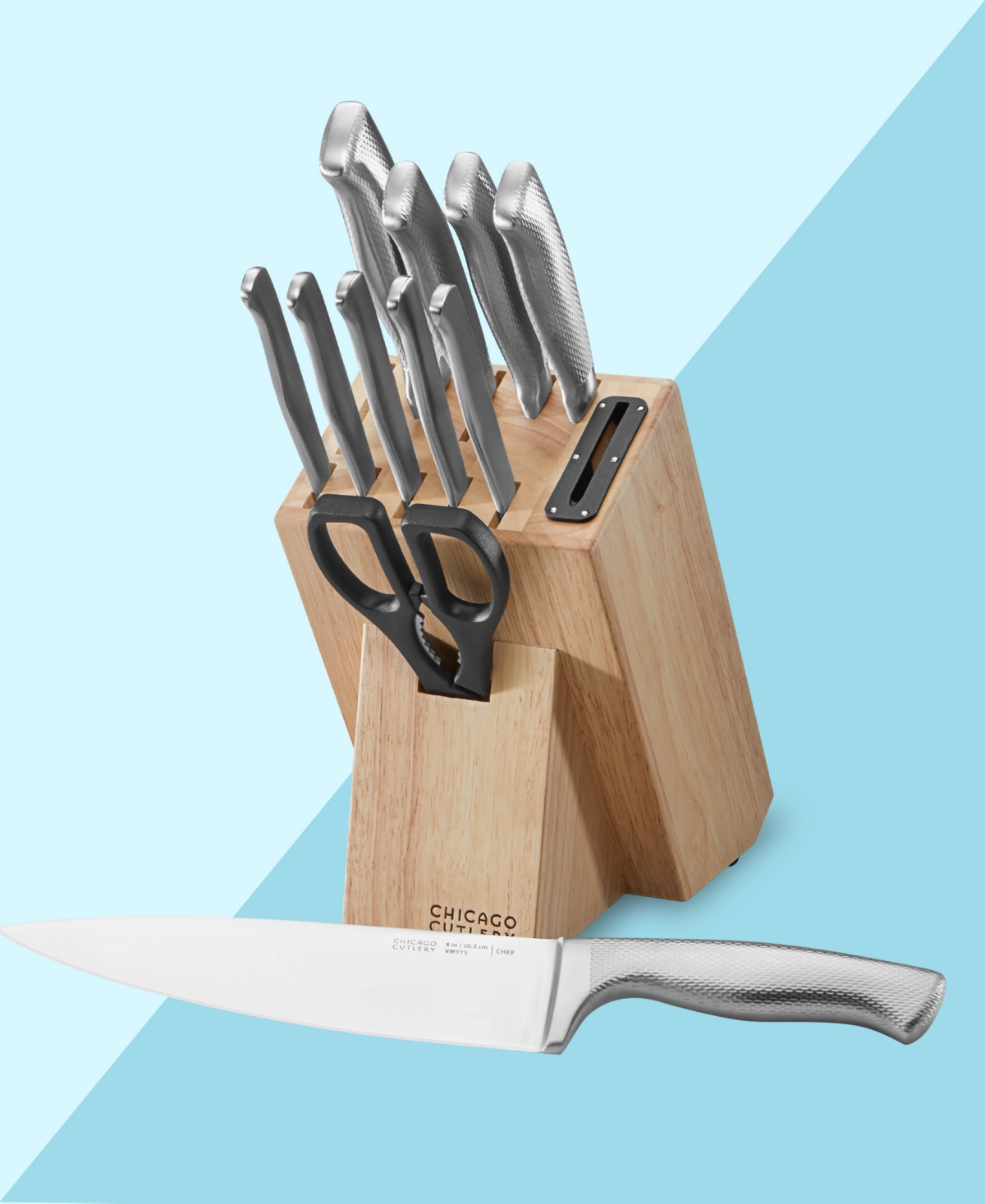 Chicago Cutlery LaSalle 12-Piece Knife Block Set