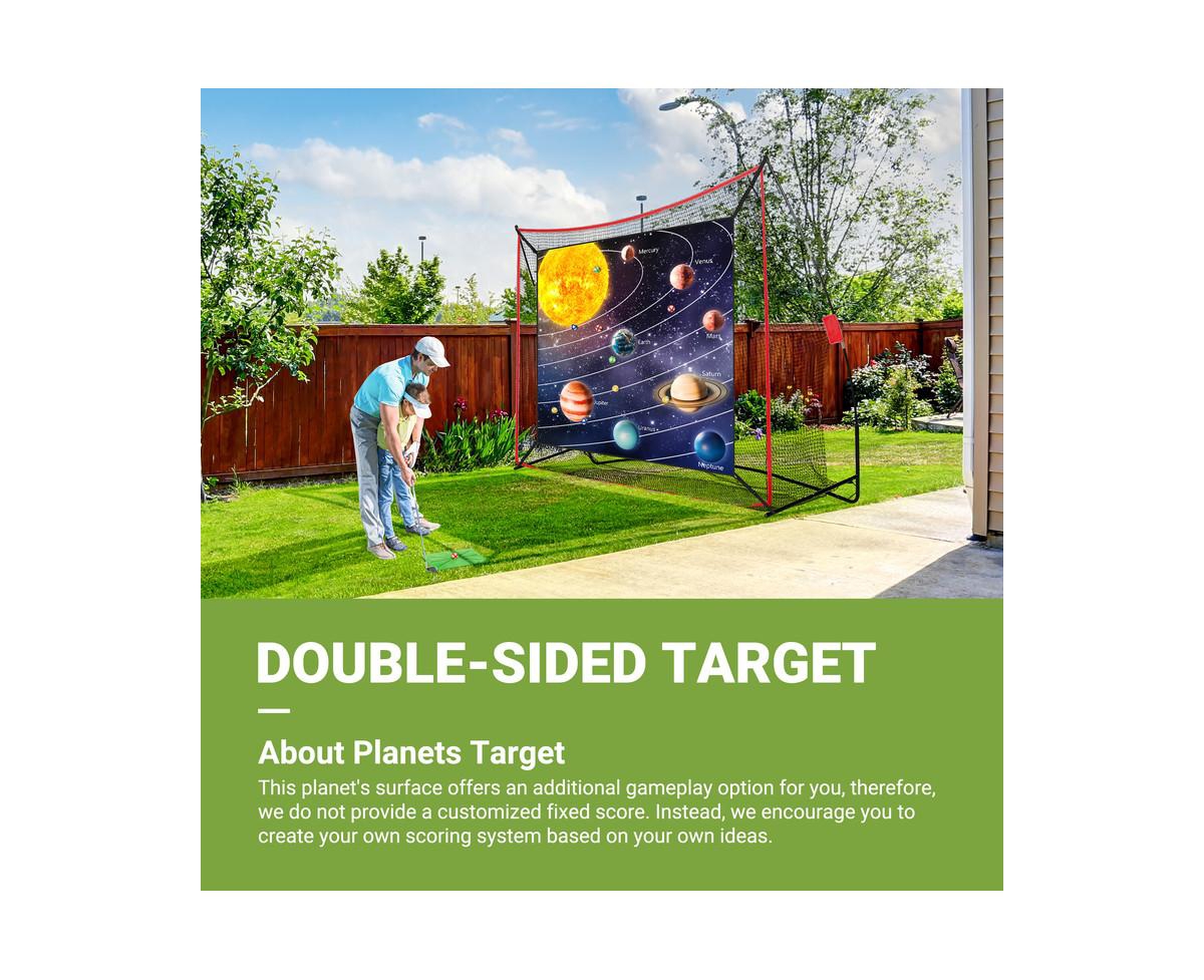 ropoda Golf Game,Golf Chipping Game, Giant with Chipping Mat, Golf Chipping Practice Mats, Stick and Chip Golf Game