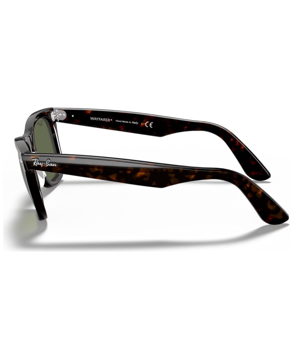 Ray Ban Unisex Low Bridge Fit Sunglasses, Rb2140f Original Wayfarer Classic 52 In Tortoise