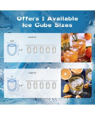 Countertop Ice Maker 26.5lbs/Day Self-Cleaning Machine