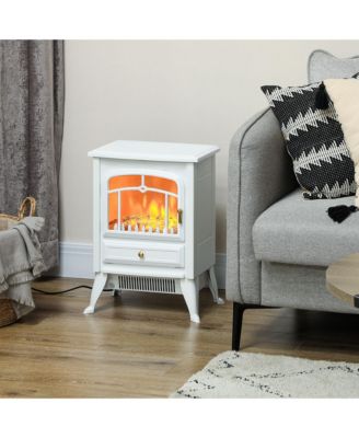 Electric Fireplace Heater with Realistic LED Flames