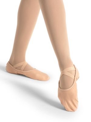 Hanami Canvas Ballet Shoe | Light Suntan
