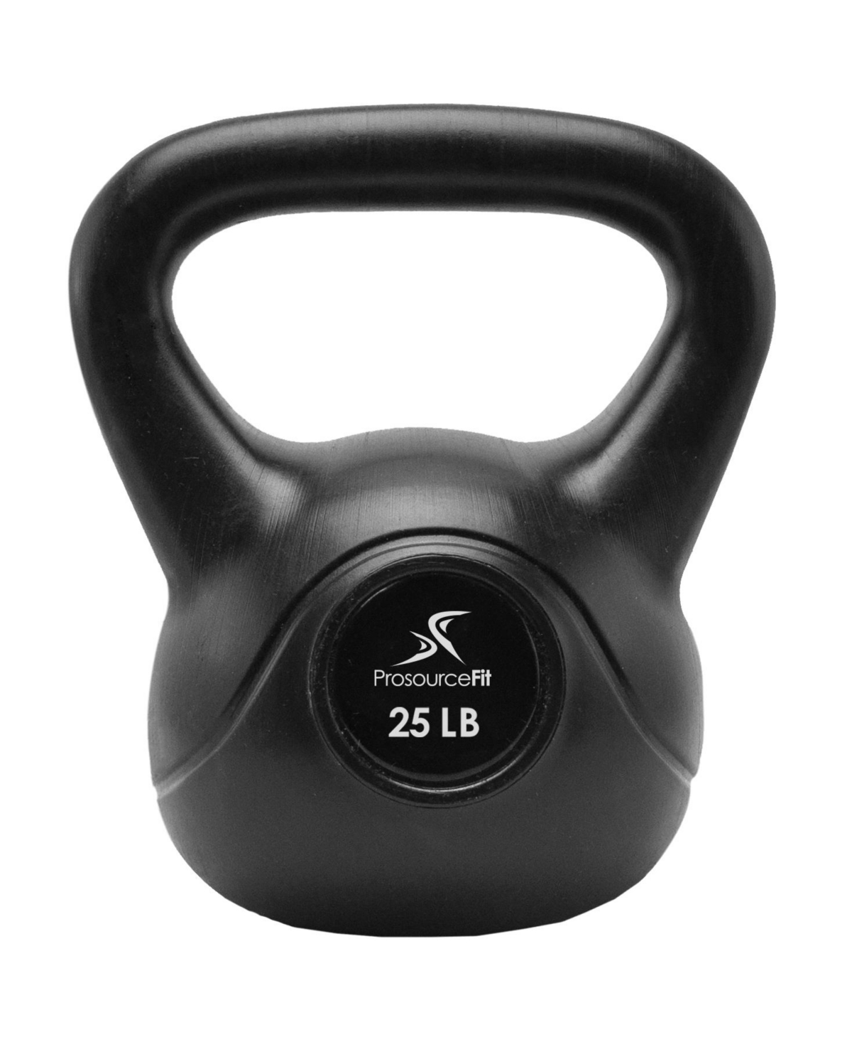 Vinyl Kettlebell 25lb - Black