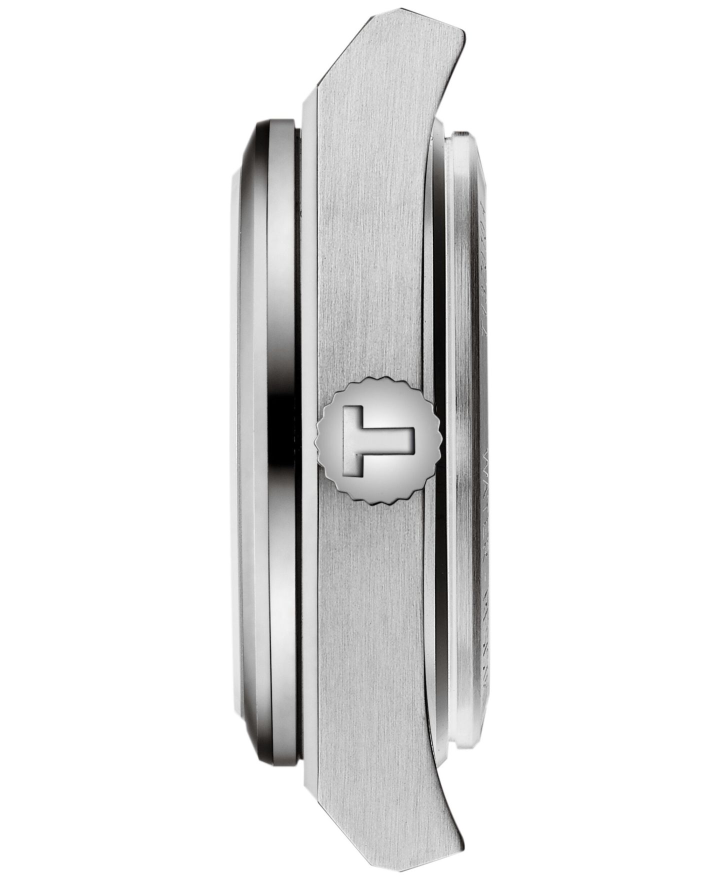 Женские часы Tissot Swiss PRX Diamond (1/20 ct. t.w.) Stainless Steel Bracelet Watch 25mm — фото 3