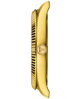 Men's Swiss Ballade Gold-Tone Stainless Steel Bracelet Watch 40mm