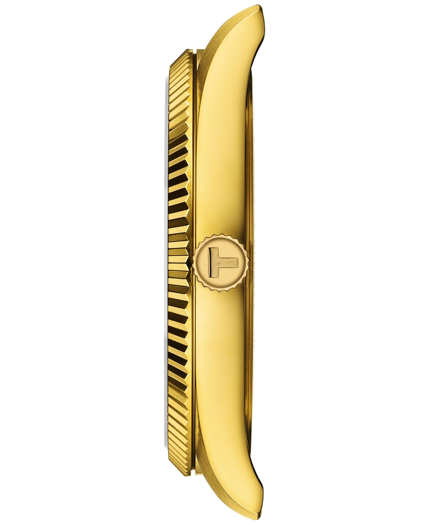 Мужские часы Tissot Swiss Ballade Gold-Tone Stainless Steel Bracelet Watch 40mm — фото 3