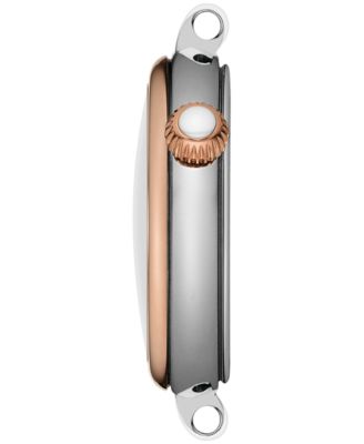 Women's Swiss Desir Two-Tone Stainless Steel Bracelet Watch 28mm