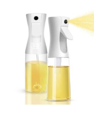 Set of 2 Glass Oil Spray Bottles - 200ml (6.7oz)