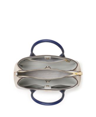 Serena Color Blocked Small Satchel Bag