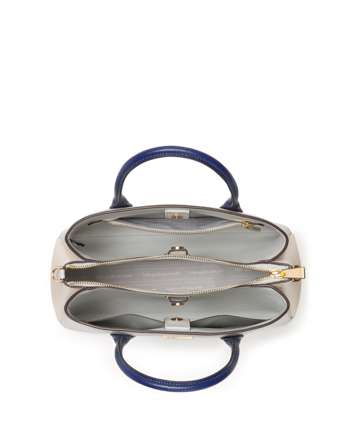 Kate Spade Serena Color Blocked Small Satchel Bag In Stone Path Multi