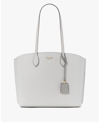 Kate hotsell Spade Medium Tote White with Gold Hardware