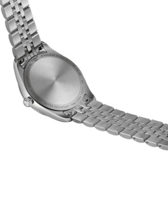 Men's Swiss Ballade Stainless Steel Bracelet Watch 40mm