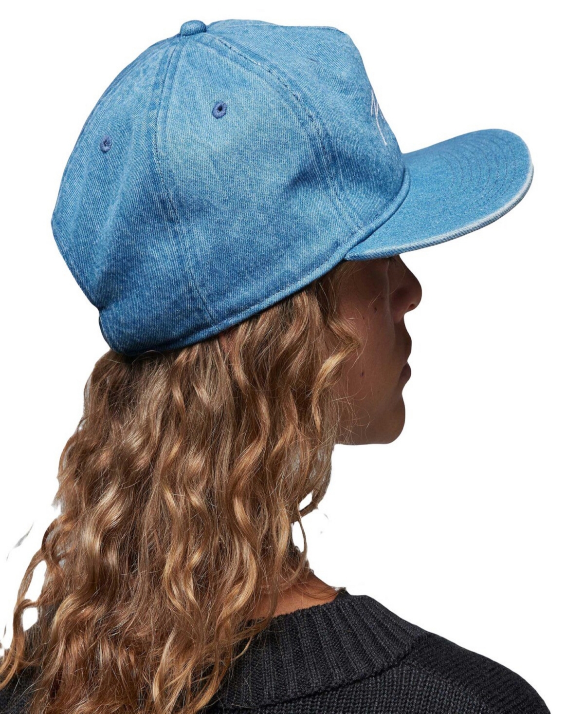 JORDAN MEN'S LIGHT BLUE FLIGHT PRO SNAPBACK HAT 