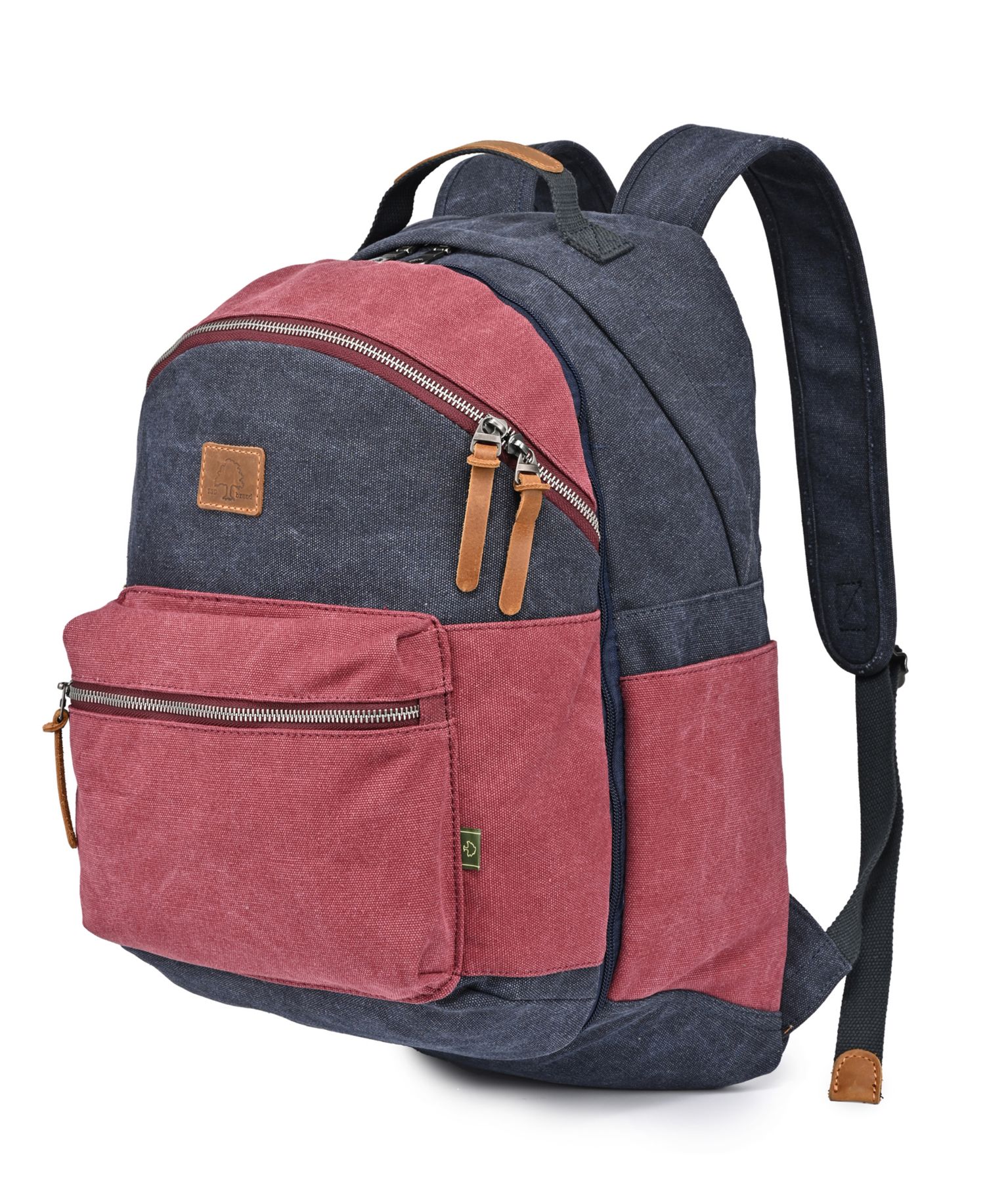 Trail and Tree Double Canvas Backpack Handbag