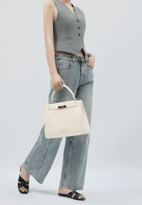 New-Victoria Women Satchel & Victoria Hyde Medium Handbag