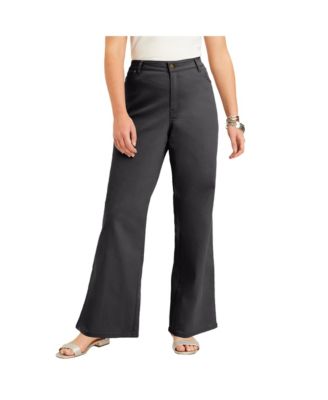 Women's June and Vie Curvie Fit Wide-Leg Jeans