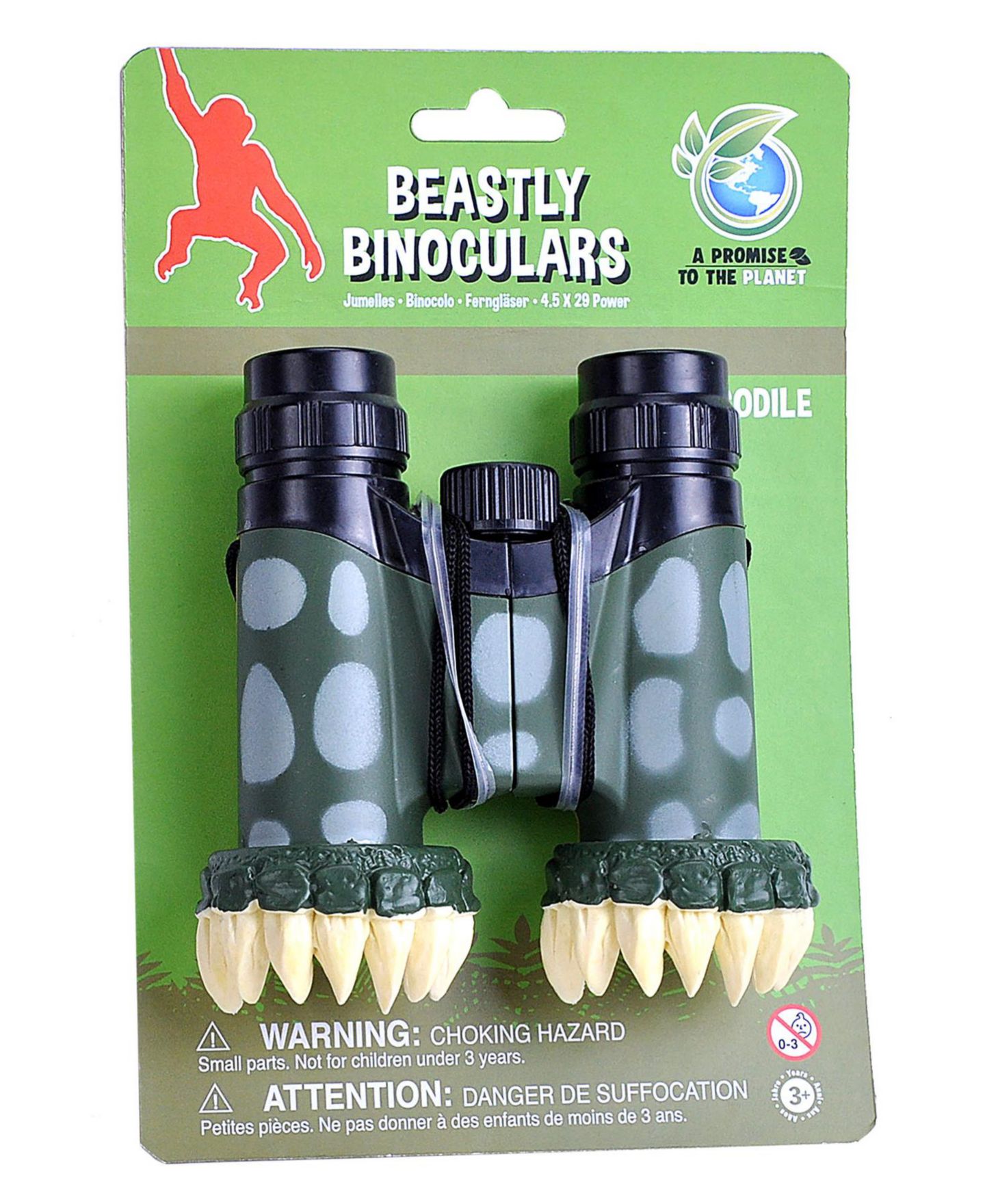 Детские игрушки Wild Republic Beastly Adjustable-Focus Binoculars, Ages 3+ — фото 2