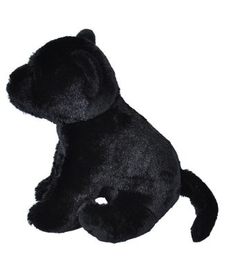 Cuddlekins Black Jaguar Stuffed Animal, 12 Inches