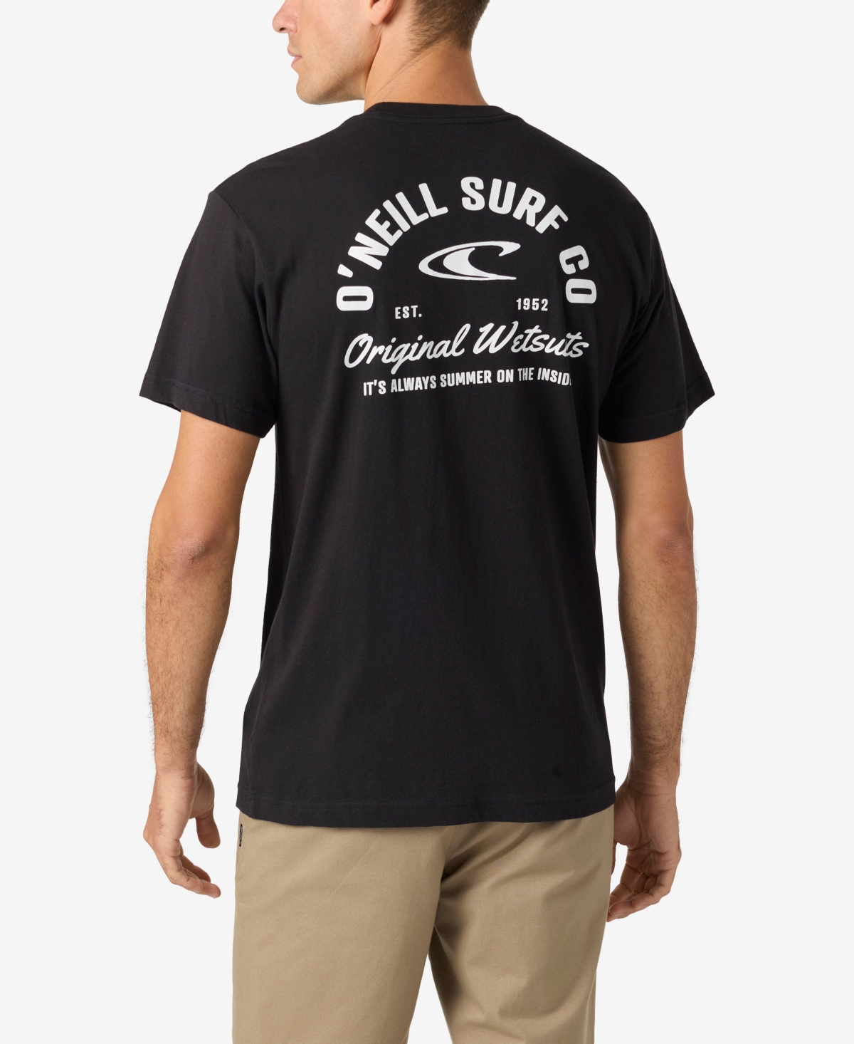 Men's Rocker Pocket Short Sleeve T-shirt - Black
