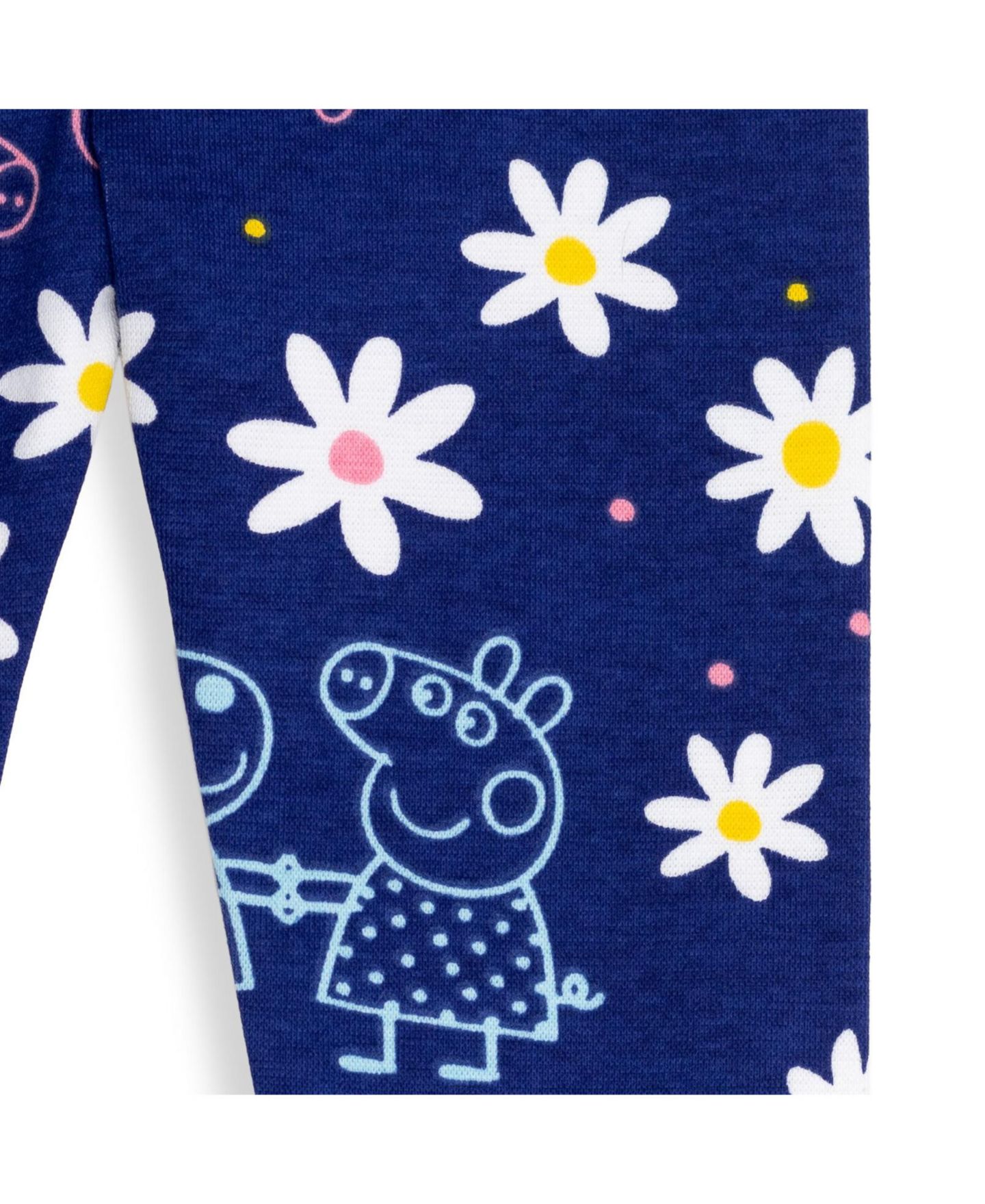 Комплекты Peppa Pig Pullover Fleece Hoodie and Leggings Outfit Set для девочек, цвет: Розовый / Синий — фото 7
