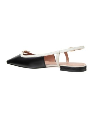 CASSIDY | Posted Slingback Flats