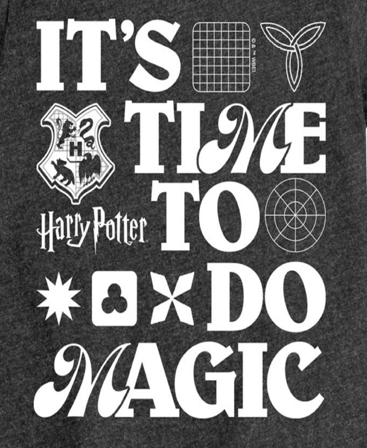 Shop Harry Potter Big Girls To Do Magic Graphic Short Sleeve Tee In Black