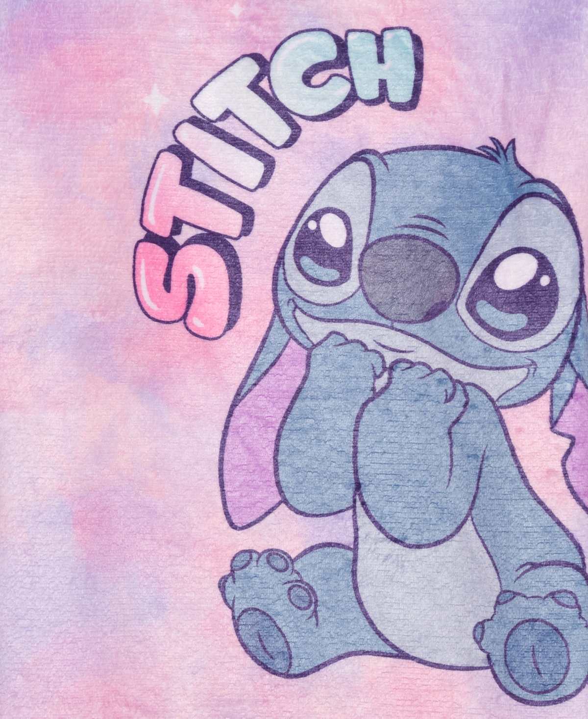 Disney Big Girls Stitch Long Sleeve Sweatshirt