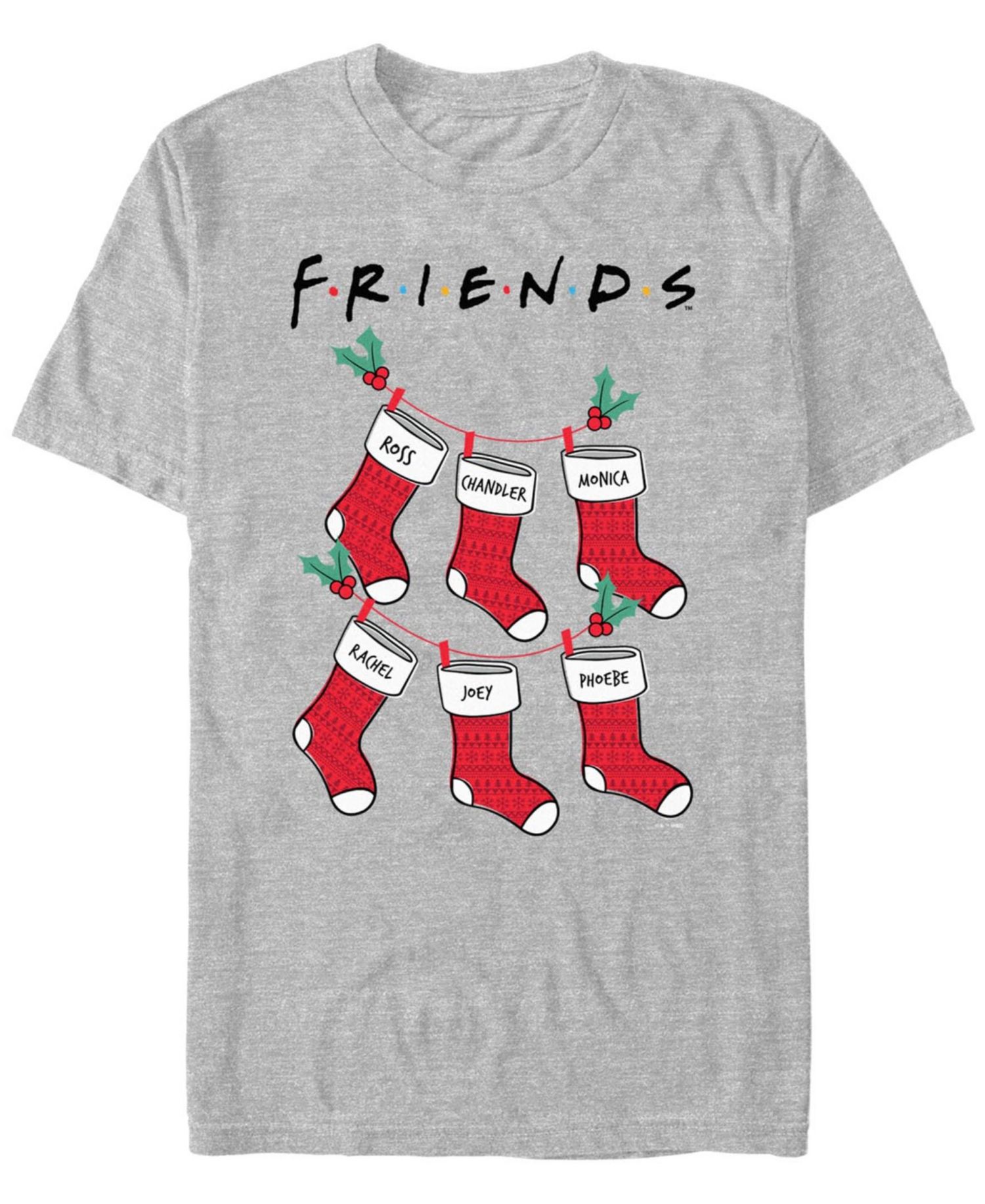 Men's Friends Stockings Short Sleeve T-Shirt