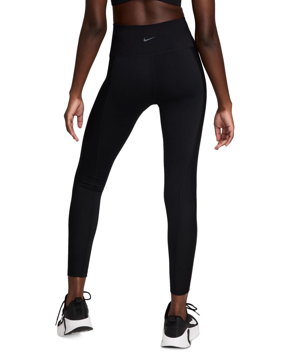 Nike One Wrap Women's High-Waisted 7/8 Leggings -cool Grey