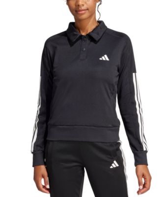 adidas - Women's Iconic 3-Stripes Snap Track Top