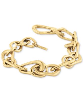 Stainless Steel Statement Link Bracelet