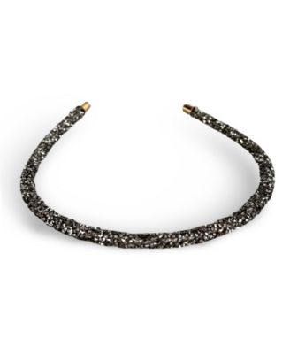 Thin All that Glitters Headband - Black