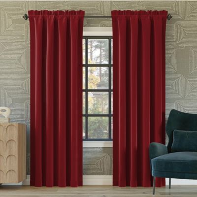 Oslo Theater Grade Extreme 100% Blackout Rod Pocket Curtain Panel