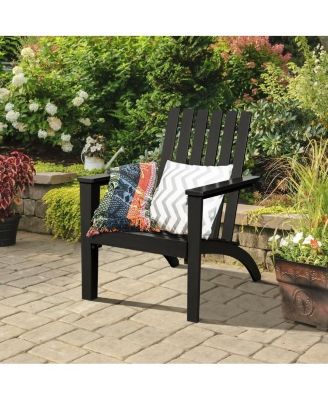 Indoor/Outdoor Acacia Wood Adirondack Lounge Armchair Durable and Comfortable Seating