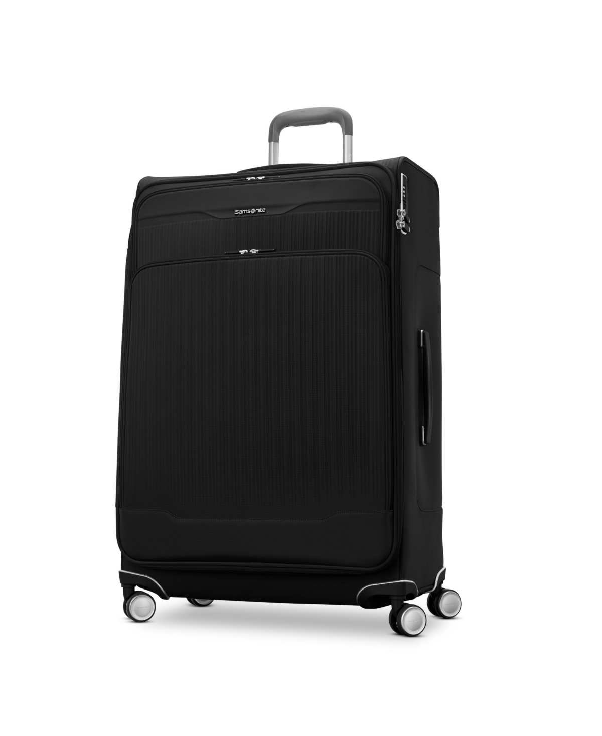 Samsonite Silhouette 18 29" Large Expandable Softside Spinner In Black